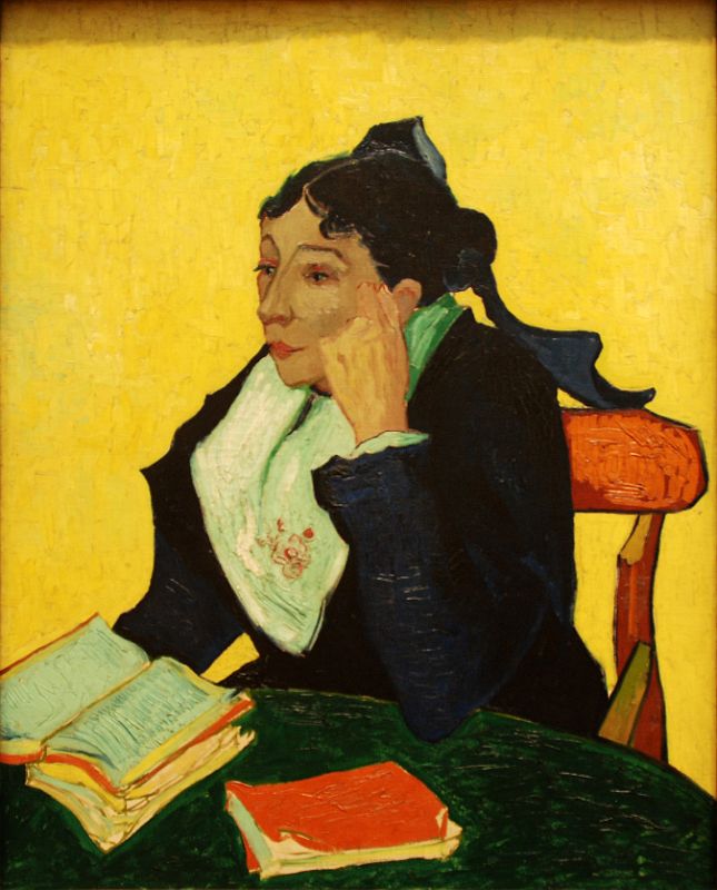 11 L-Arlesienne Madame Joseph-Michel Ginoux - Vincent van Gogh 1888-89 - New York Metropolitan Museum of Art